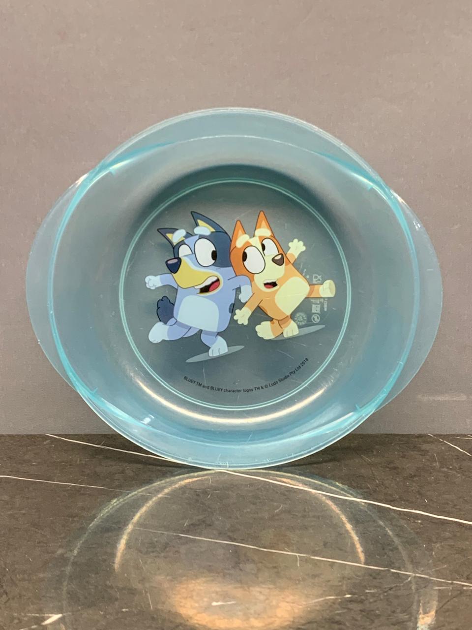 Bluey Melamine Plate. (9/10 condition, minor scratches)