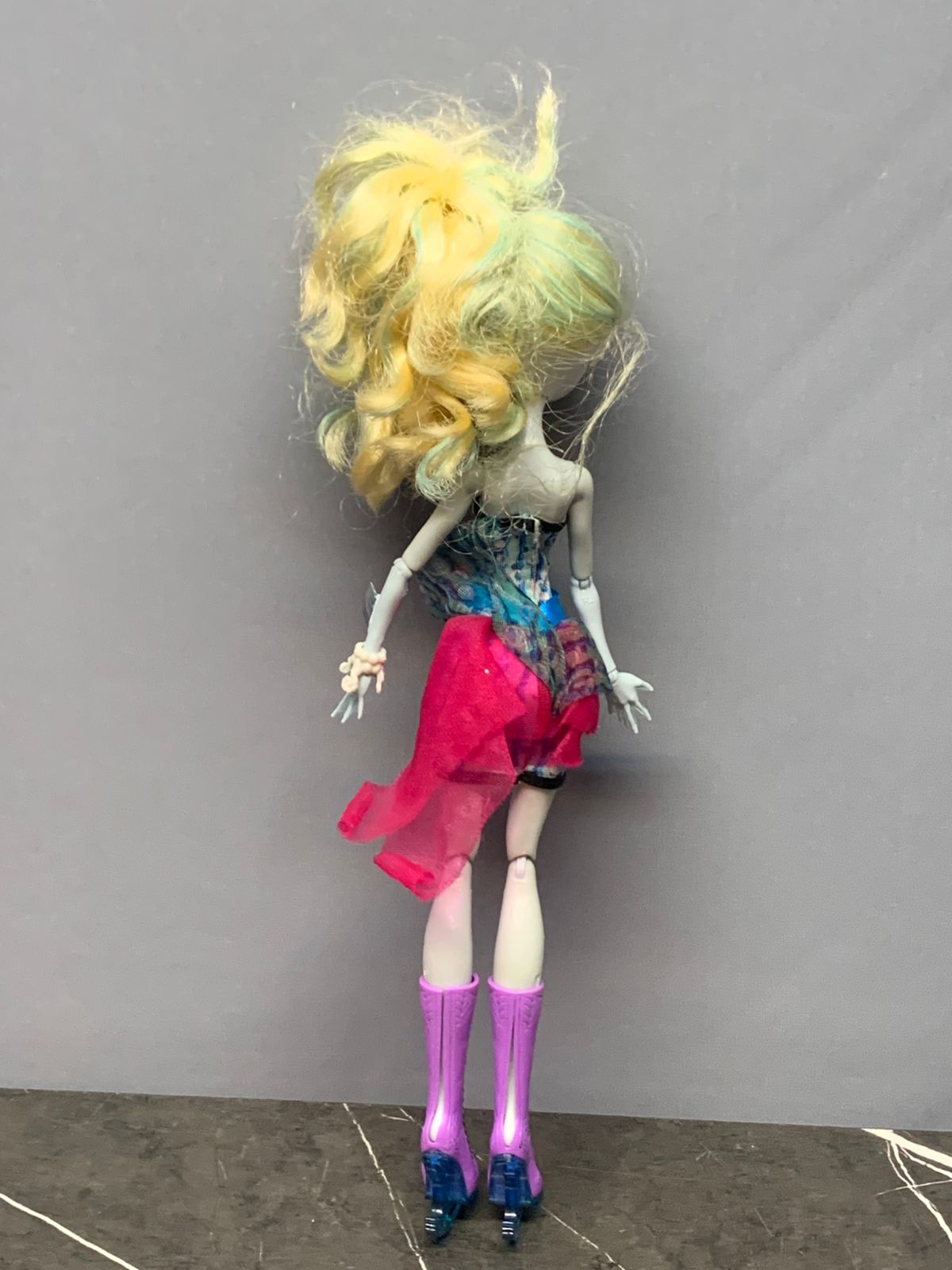 Monster High Dot Dead Gorgeous Lagoona Blue Doll.