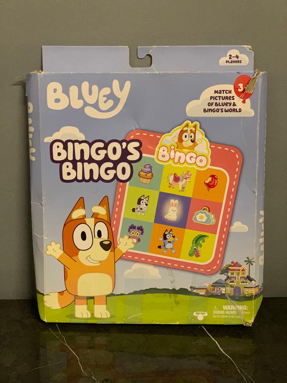 Bluey Bingo's Bingo Card Game. (95 out of 100 cards available)