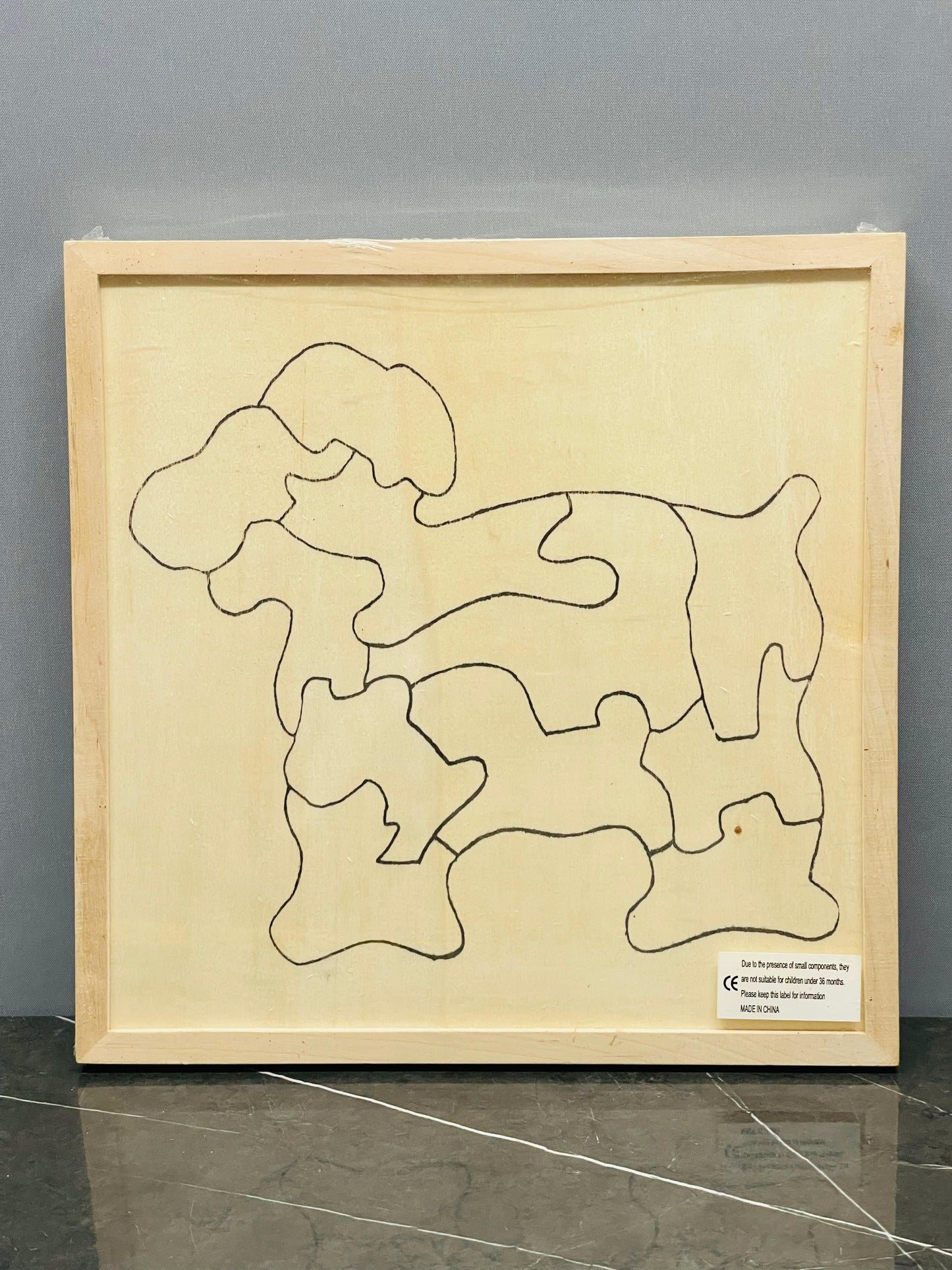 Dog Wooden Jigsaw Puzzle. (New)