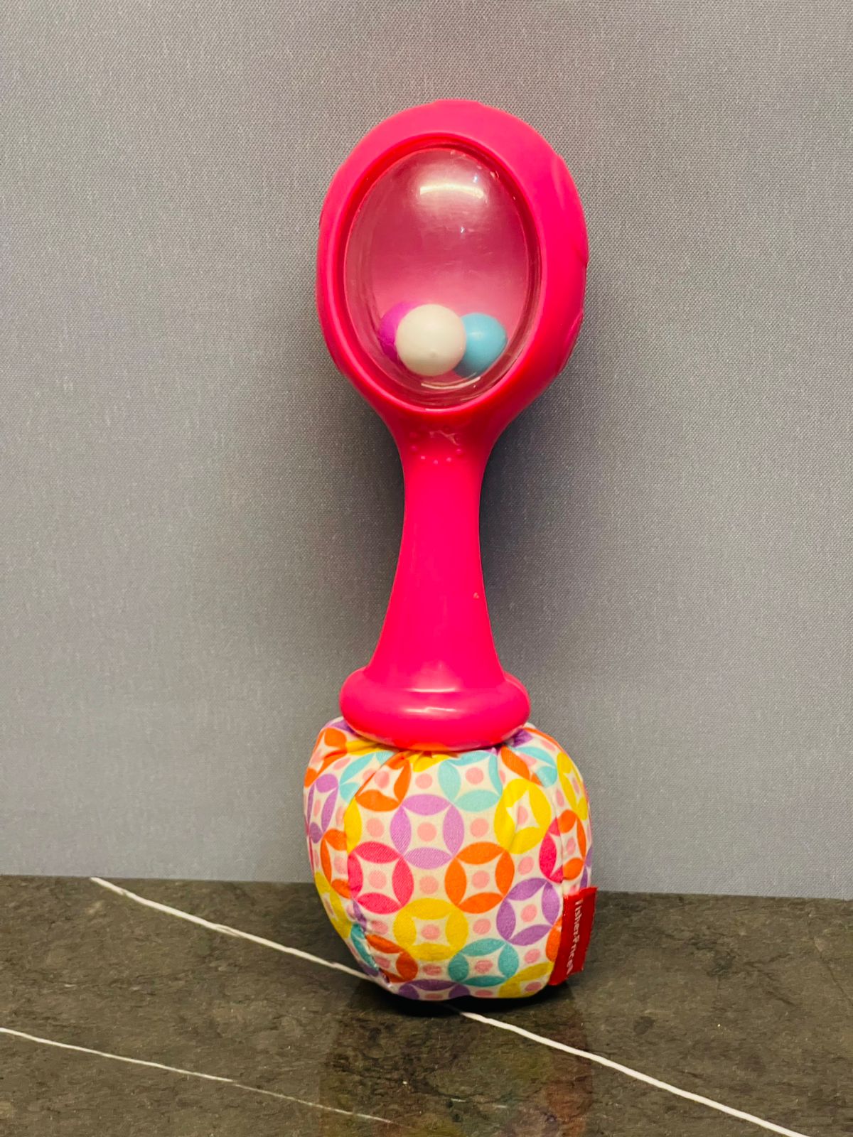 Fisher-Price Lion Rattle/Mirror Activity Toy
