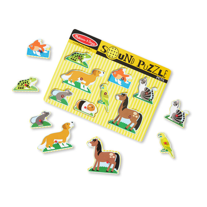 Melissa & Doug Pets Sound Puzzle.