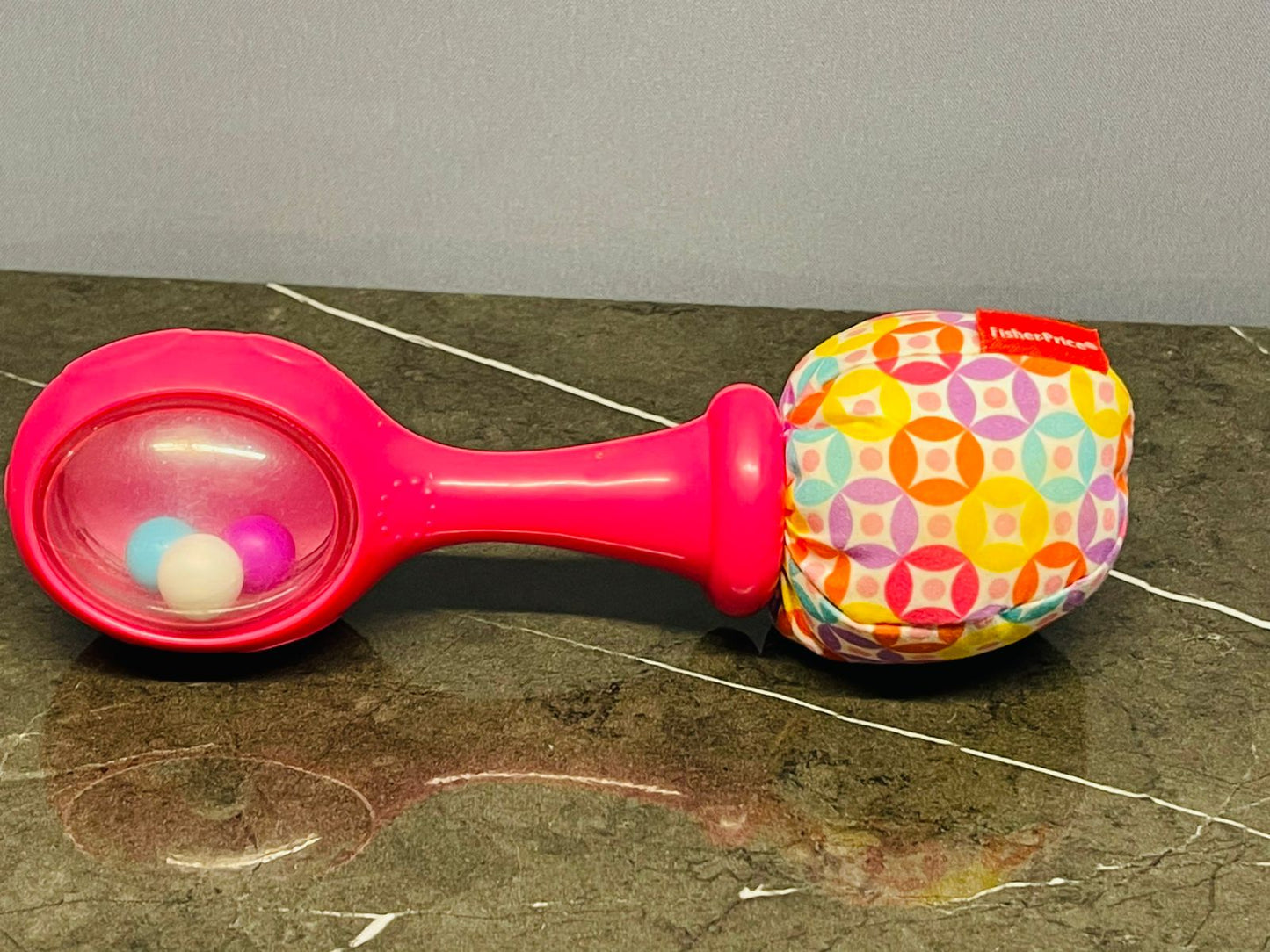 Fisher-Price Lion Rattle/Mirror Activity Toy