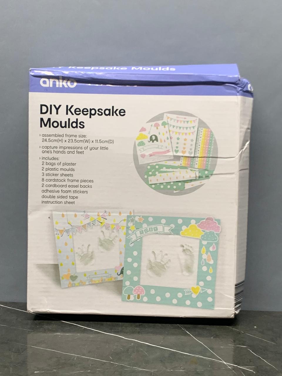 Anko DIY Keepsake Moulds kit.