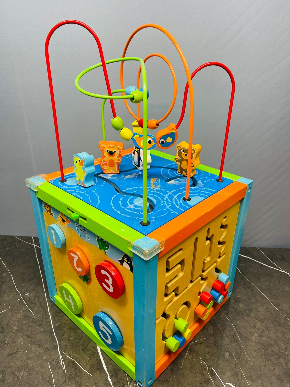 B.Toys Zany Zoo Wooden Activity Cube (Rs.500 advance Required)