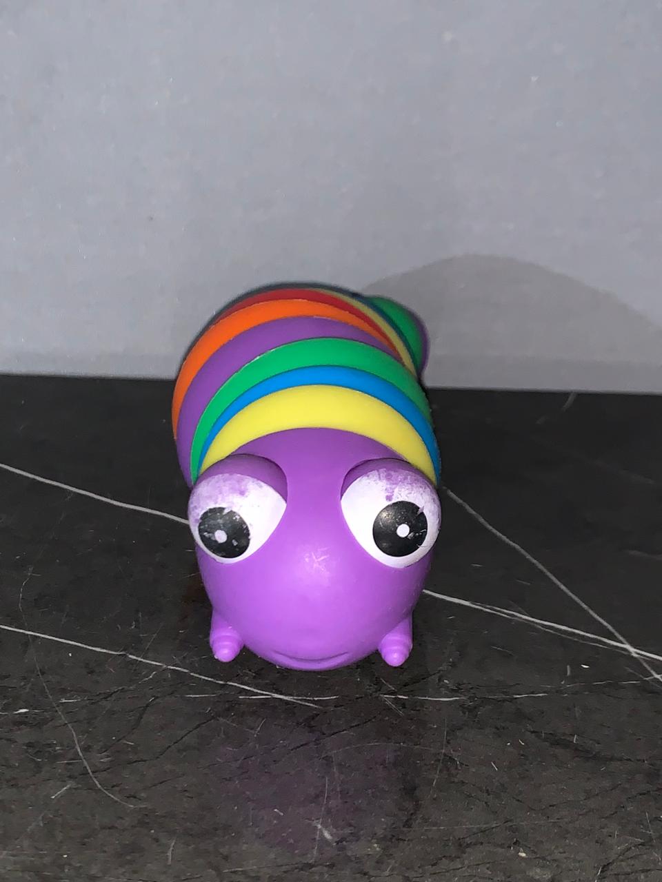 Colourful Fidget Slug. (0003AA)