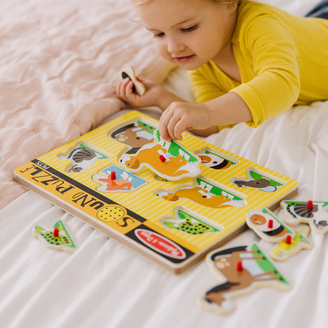 Melissa & Doug Pets Sound Puzzle.