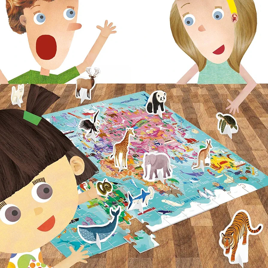 Headu World Tour Giant Puzzle.