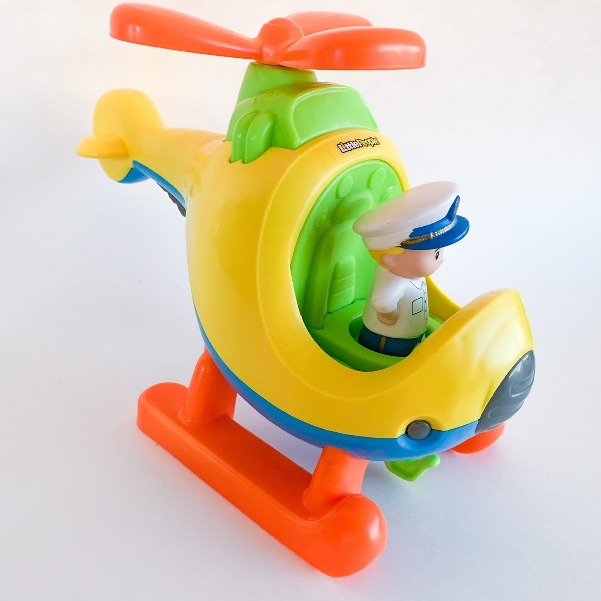 Little People Vehicle Helicopter with Figure and Sound Effect