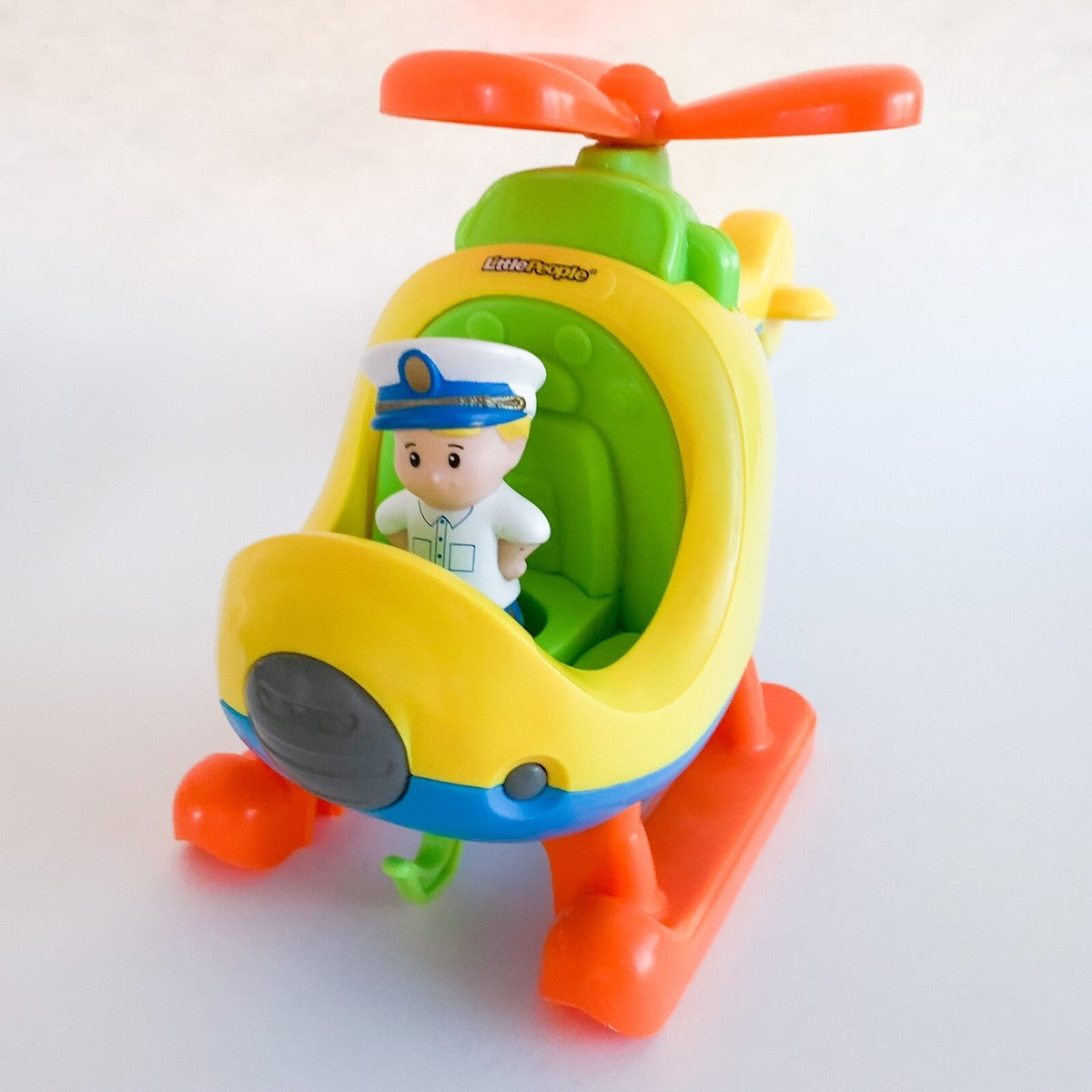Little People Vehicle Helicopter with Figure and Sound Effect