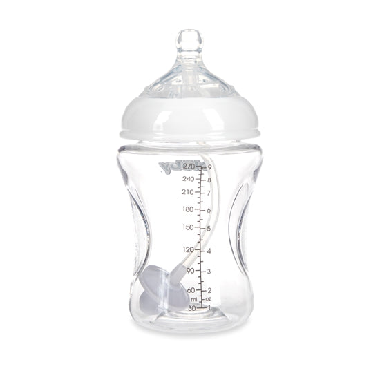 Nuby 360° Glass Bottle. (500 advance)