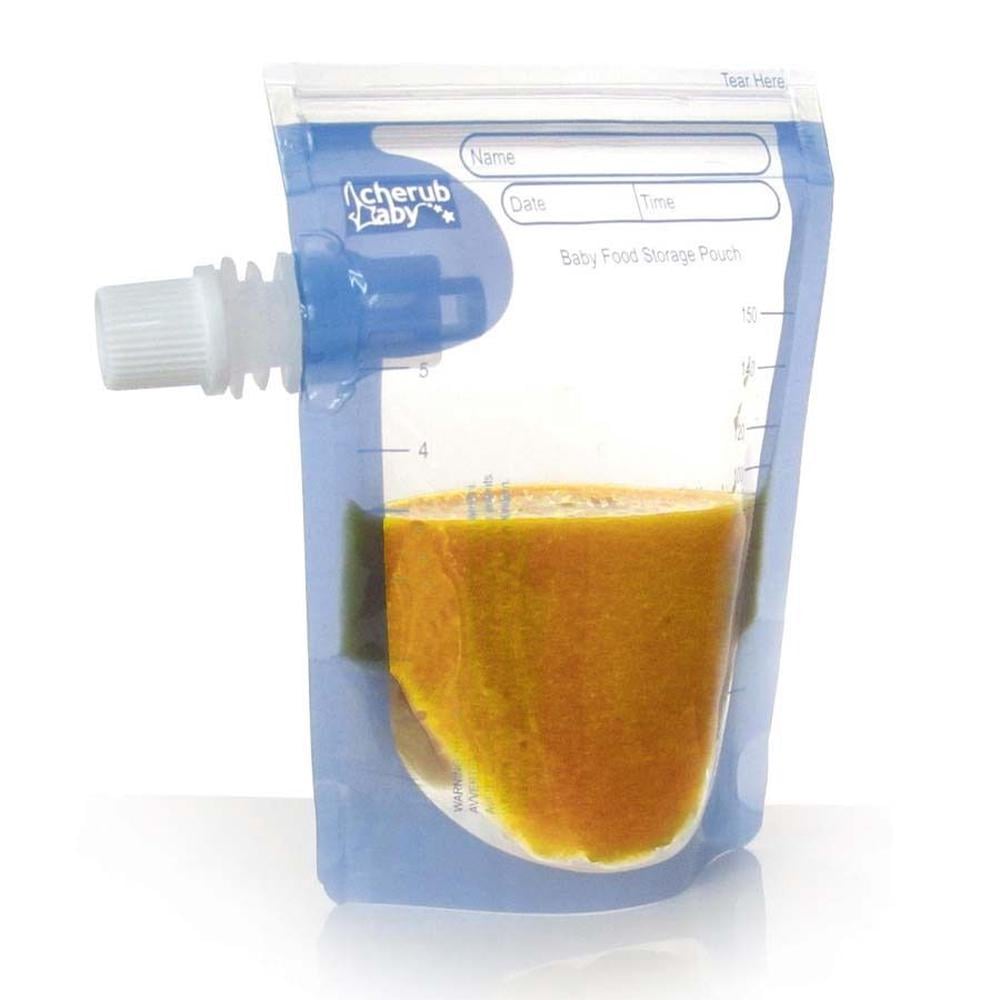 Cherub Baby On The Go Food Storage Pouch (20 Pcs)