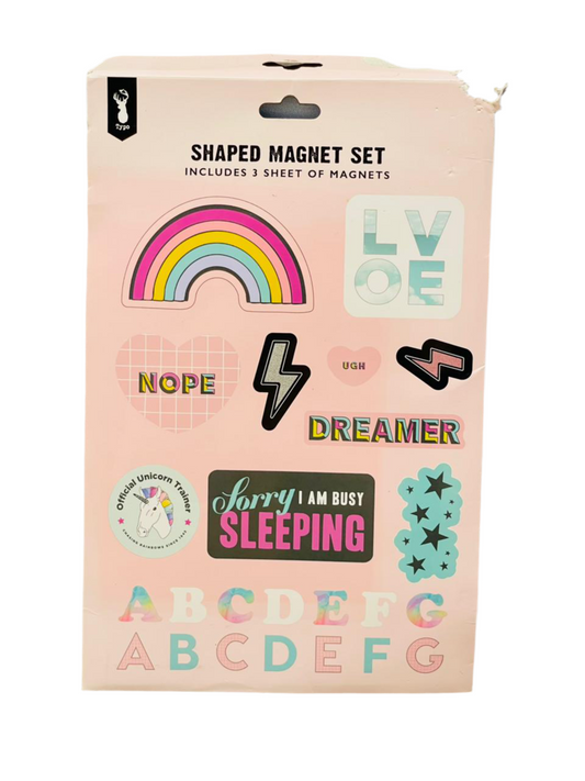 "Shaped Magnet Set". (Must check 2nd pic for missing part)