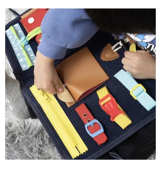 Toddler Busy Book.