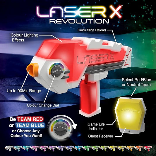 Laser X Revolution Blaster Laser Tag Gaming Gun.
