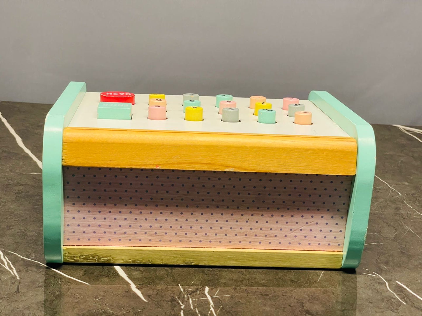 Wooden Toy Cash Register - Kmart. SKU:BXL-007