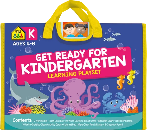 School Zone Get Ready for Kindergarten Learning Playset (Underwater Theme).(Brand New)(Rs 300 advance)