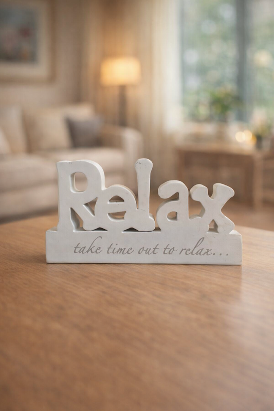 "Relax" Decorative Piece. SKU:BXL-062