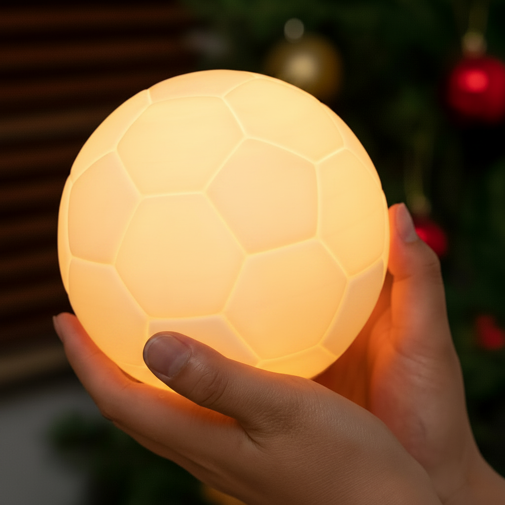 Soccer Ball Lamp.