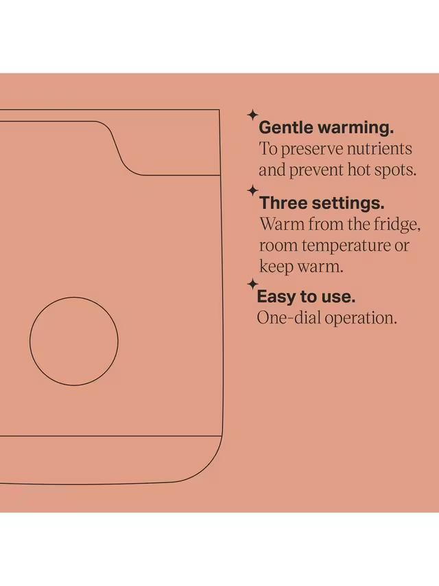 Tommee Tippee Easy-Warm Electric Bottle and Food Warmer. (500 advance)