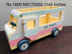 Wooden Ice Cream Van - Role Play Toy