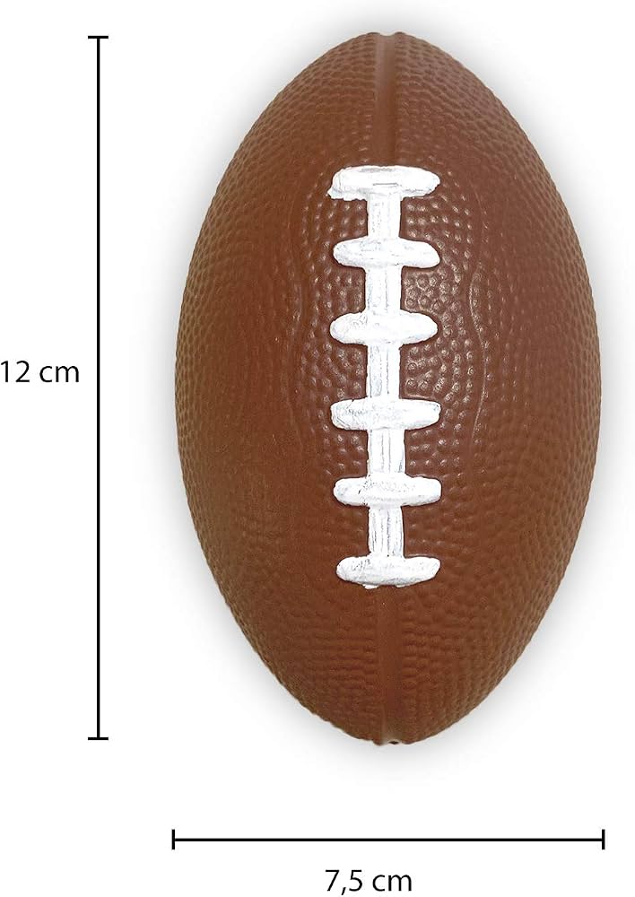 Mini American Football Stress Ball Indoor Football 12cm (Rs 100 advance)
