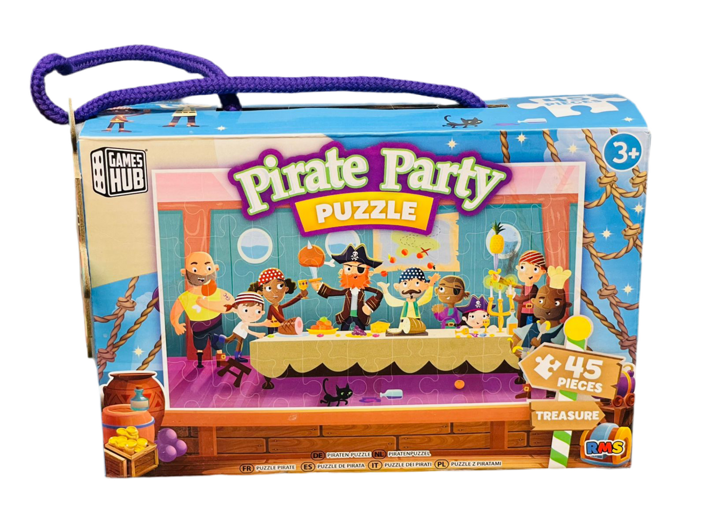 Pirate Party Jigsaw Puzzle 45 Pieces