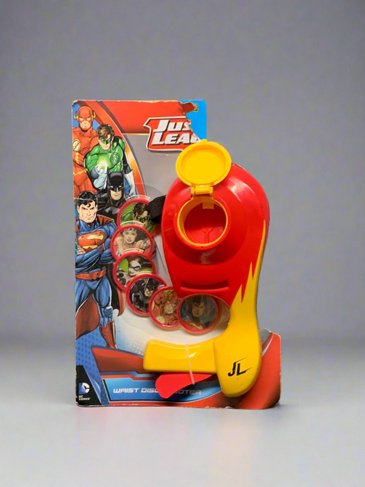 Justice League Wrist Disc Launcher Toy. (041Aa) (New)