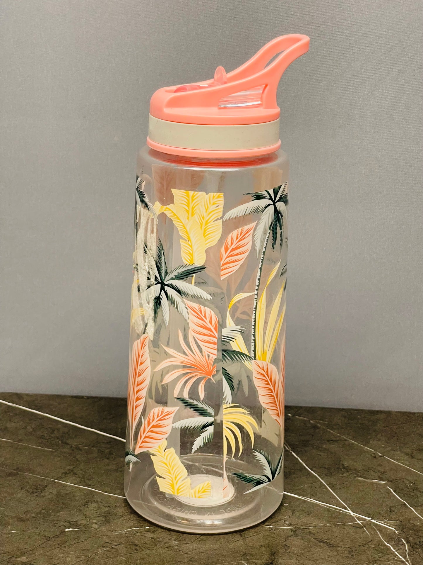 Anko 1L Tropical Jungle Water Bottle