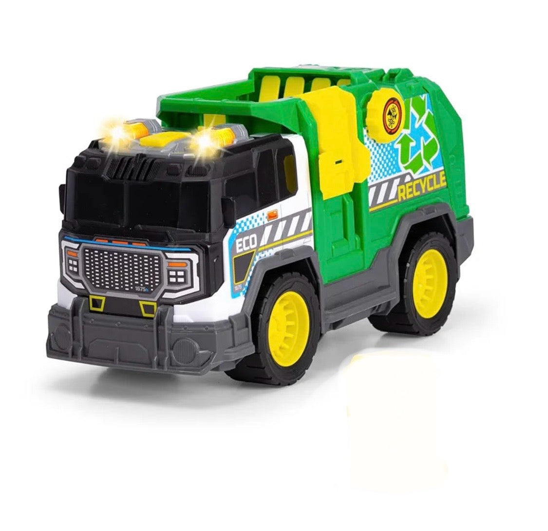 Dickie Toys Musical Recycling Truck. SKU:BXL-027