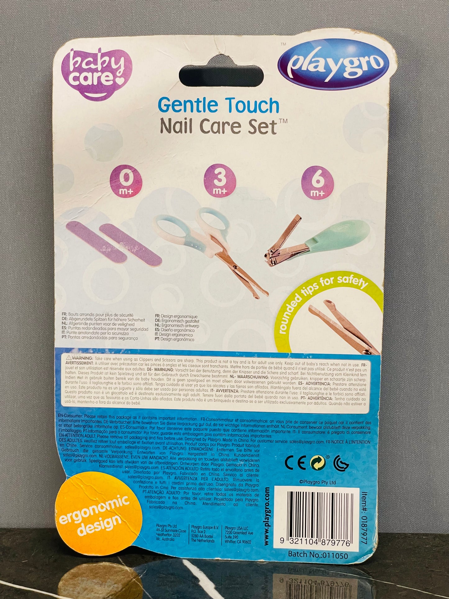 Playgro Gentle Touch Nail Care Set