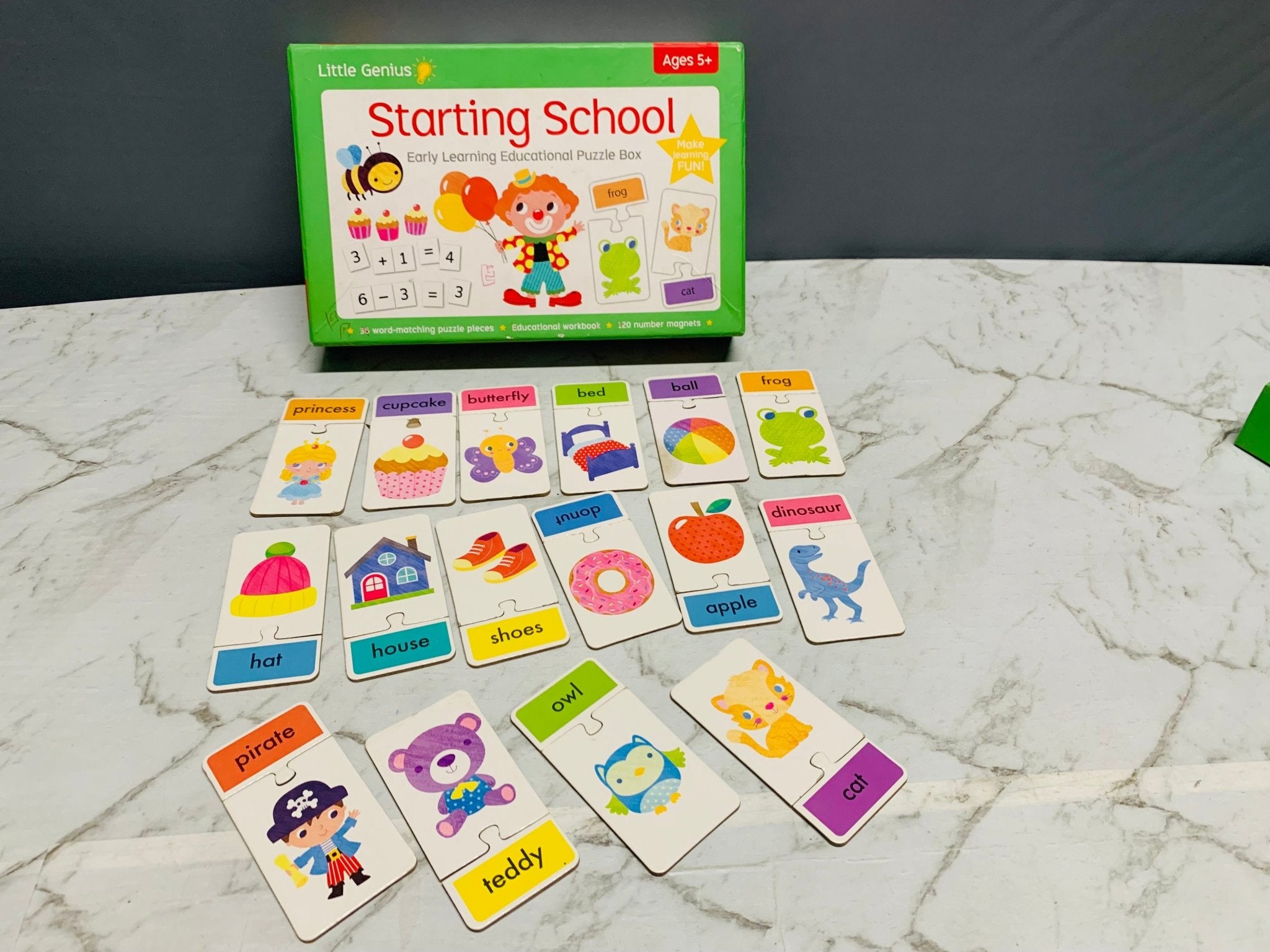 Little Genius Starting School - Early Learning Educational Puzzle Box