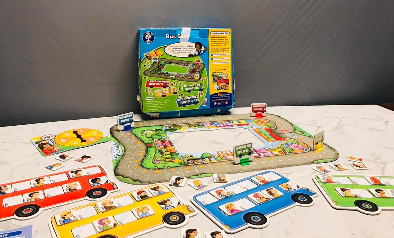 Orchard Toys Bus Stop Board Game