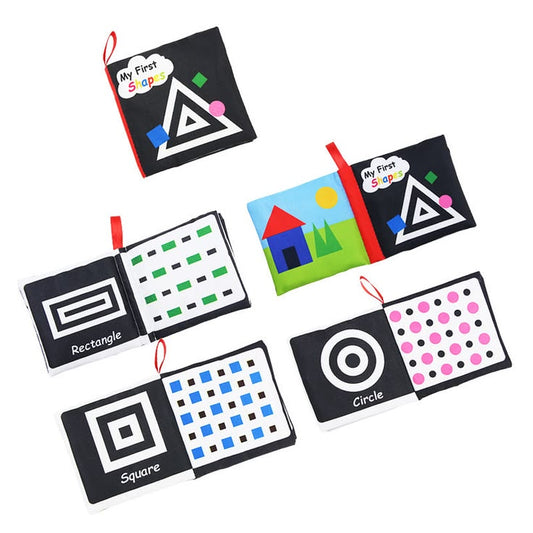 Hapavis "My First Shapes" Soft Cloth Book.