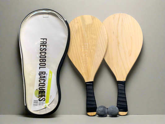 Anko Wooden Racquet Ball Set. (500 advance)