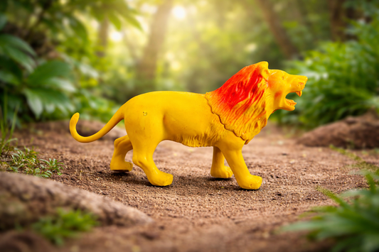 Plastic Lion Toy Figure.  SKU:BXL-033