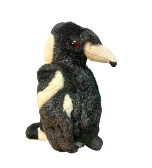 Magpie stuffed toy with sounds
