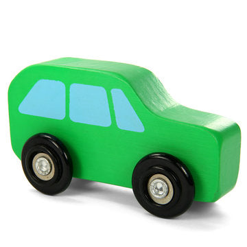 Vintage Wooden Toy Car.