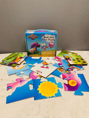 ABC Kids Hoot Hoot Go! Book and Floor Puzzle