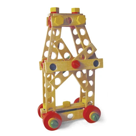 Wooden Construction Building Toy Set (80 Pcs)