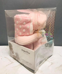 Bubba Pink Soft Cuddles 2pc Baby Gift Set