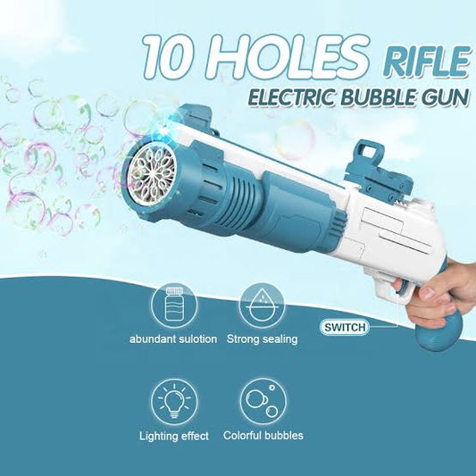 Electric Rifel Bubble Gun. (Rs 300 advance)