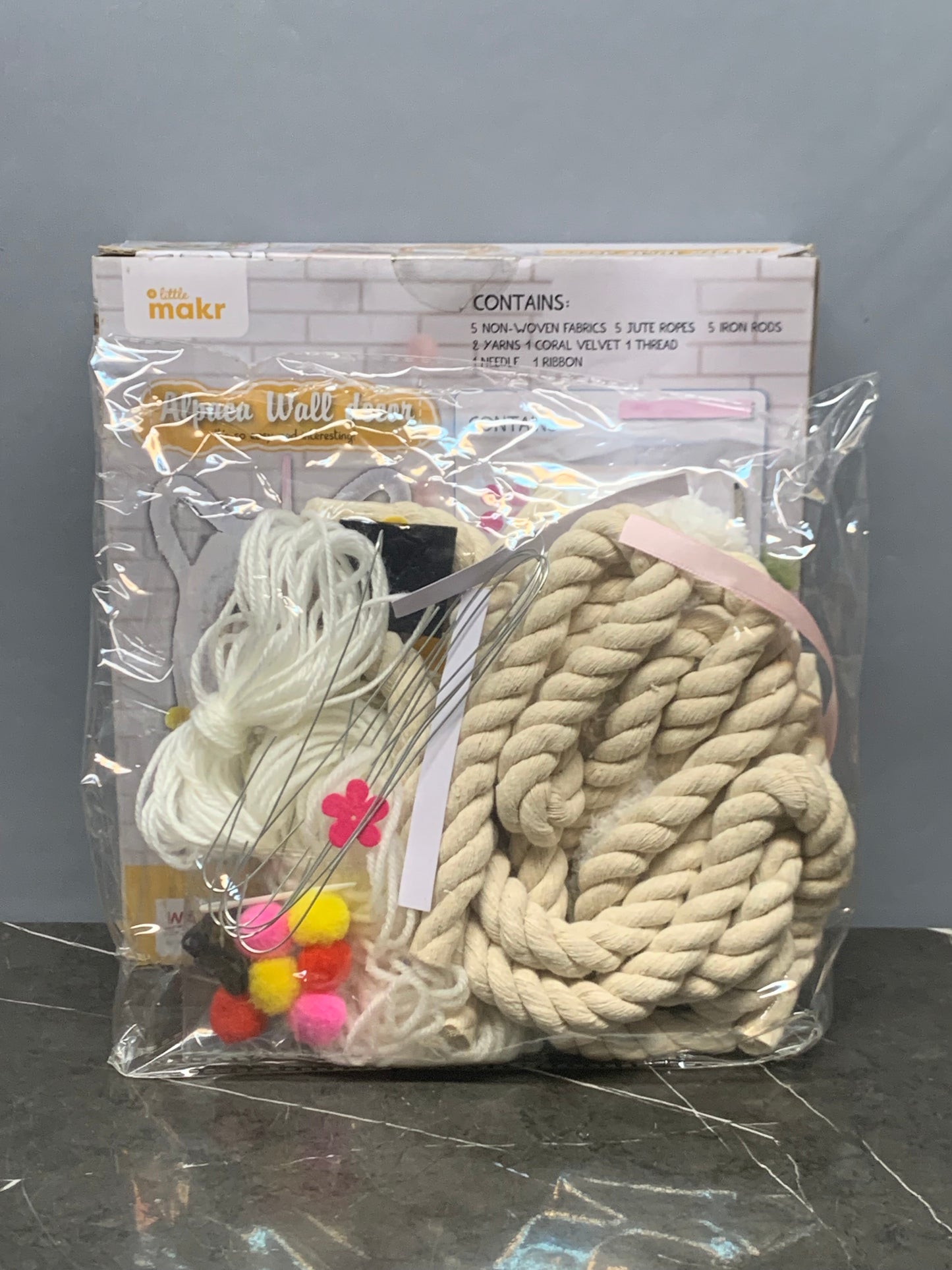 Makr Alpaca Wall Art Kit (new). SKU:BXL-047