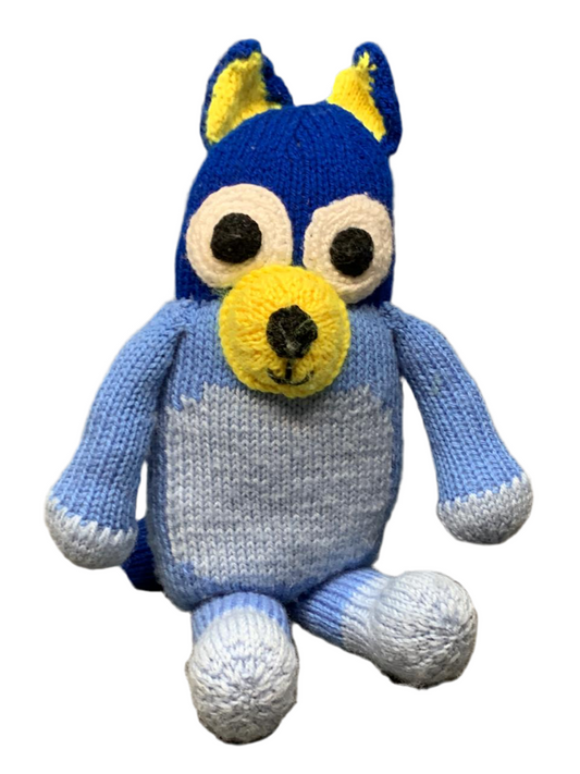 Handmade Bluey Plush.