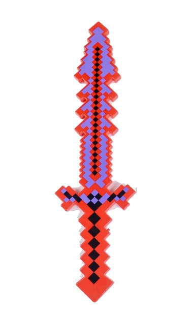 Minecraft Sword With Lights and Spounds(batteries cover missing) (Rs 200 advance)