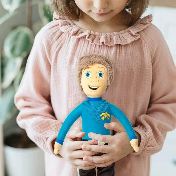 The Wiggles Blue Wiggle Anthony Field Plush Doll.