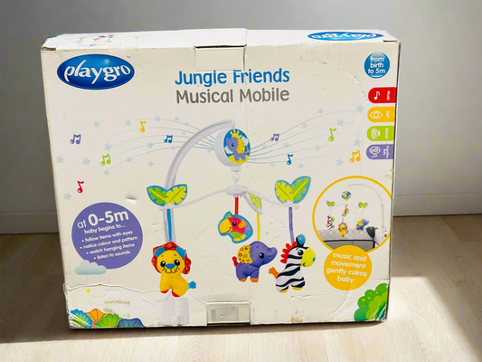 Playgro Jungle Friends Musical Mobile. (500 advance)