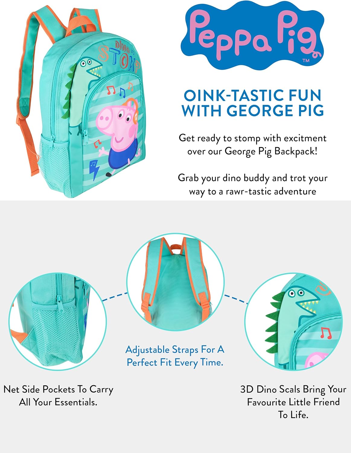 Peppa Pig Backpack for Kids (Rs 300 advance)