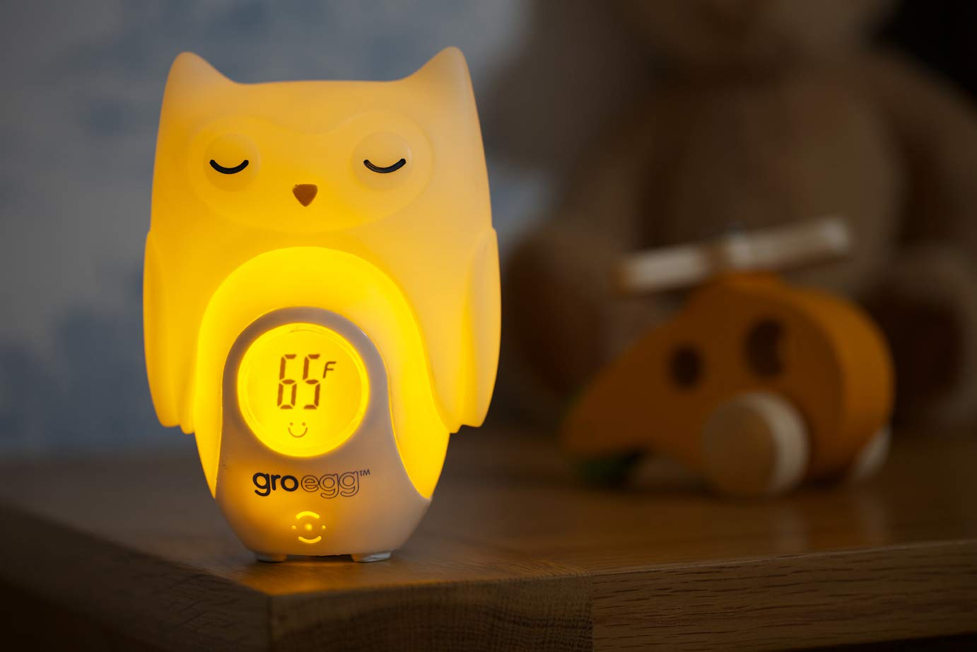 Tommee Tippee Groegg Oona the Owl Digital Room Thermometer