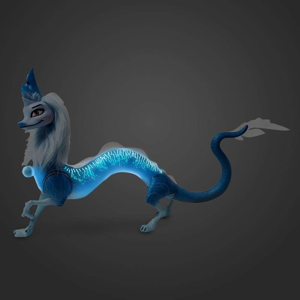 Disney Store Official Sisu Lights and Sounds Toy Dragon - Raya and the Last Dragon.